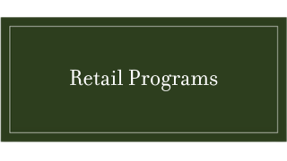 Resources for Retailers - Marketing Tools